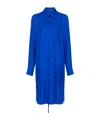 Ann Demeulemeester Long-sleeved Shirt In Blue
