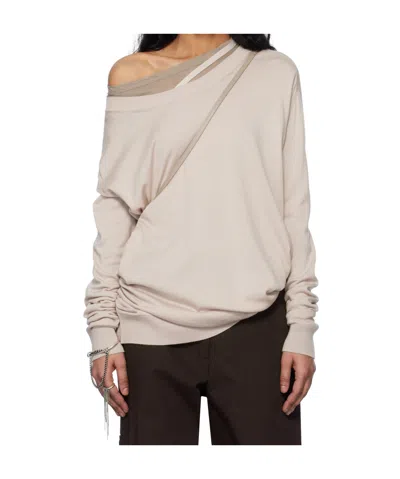 ANN DEMEULEMEESTER LONG-SLEEVED SWEATER