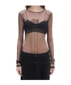 Ann Demeulemeester Long-sleeved T-shirt In Black
