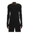 Ann Demeulemeester Long-sleeved T-shirt In Black