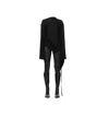 Ann Demeulemeester Long-sleeved Top In Black