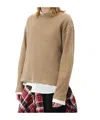 Ann Demeulemeester Long-sleeve T-shirt In Brown