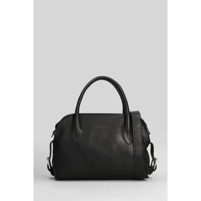Ann Demeulemeester Lowa Hand Bag In Black Leather