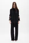 Ann Demeulemeester Maaike Flared Comfort Trousers In Multi
