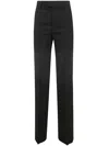 Ann Demeulemeester Maaike High-waisted Flared Trousers In Black