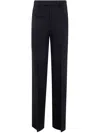 Ann Demeulemeester Maaike Flared Leg Comfort Trousers Viscose By Ann D In Black