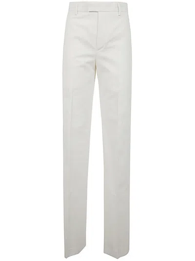 Ann Demeulemeester Maaike Flared Leg Comfort Trousers In White