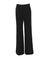 Ann Demeulemeester Maaike Flared Leg Trousers In Black