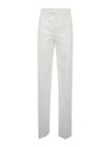 Ann Demeulemeester Maaike Flared Leg Comfort Trousers In White