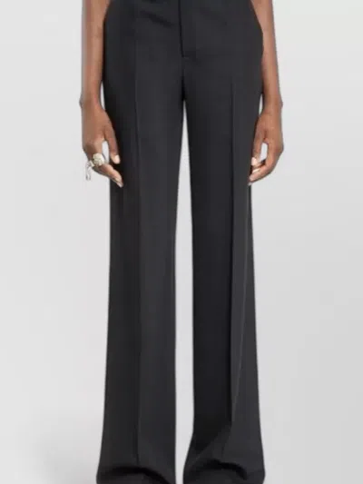 Ann Demeulemeester Maaike Flared Leg Viscose Tailored Trousers In Multi