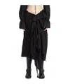 Ann Demeulemeester Maike Midi Ruffled Skirt In Black