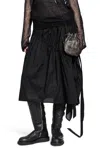 Ann Demeulemeester Maike Ruffled Midi Sirt In Multi
