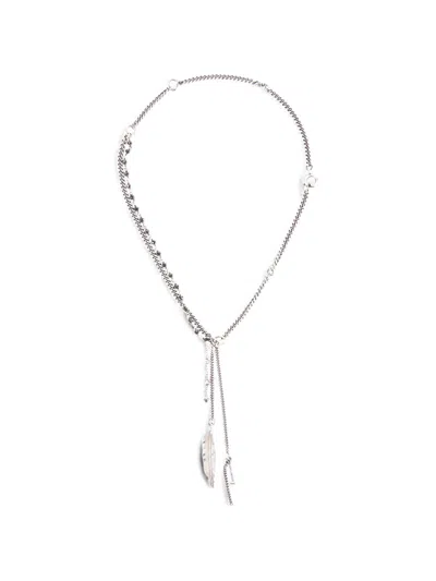 Ann Demeulemeester Maiko Necklace In Metallic