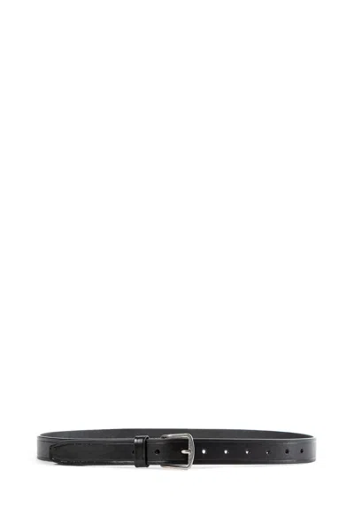 Ann Demeulemeester Man Black Belts