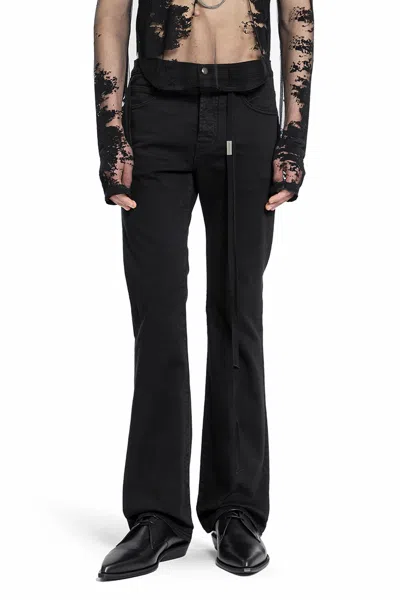 Ann Demeulemeester Man Black Jeans