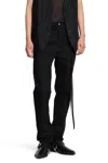 Ann Demeulemeester Jeans In Black Cotton In Black