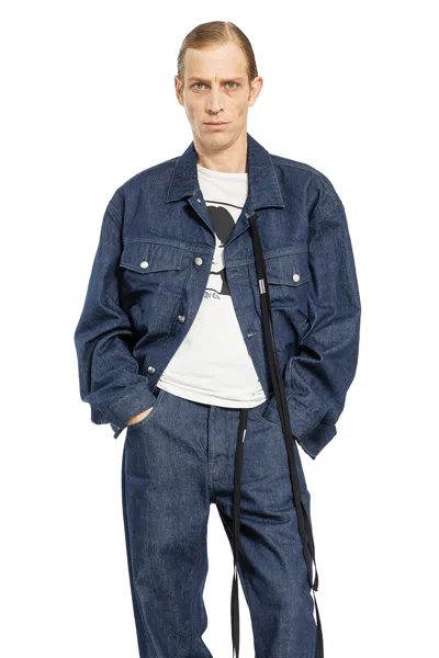 ANN DEMEULEMEESTER GIACCA DI JEANS PATRICK HIGH-COMFORT