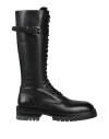 Ann Demeulemeester Man Boot Black Size 9 Leather