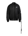 Ann Demeulemeester Man Jacket Black Size 42 Polyamide