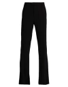 Ann Demeulemeester Man Pants Black Size 38 Viscose, Virgin Wool In Multi
