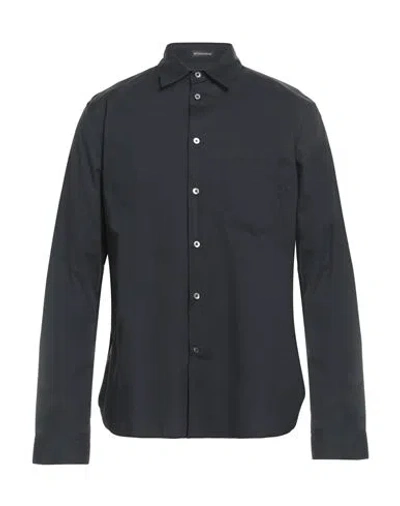 Ann Demeulemeester Man Shirt Black Size 42 Cotton