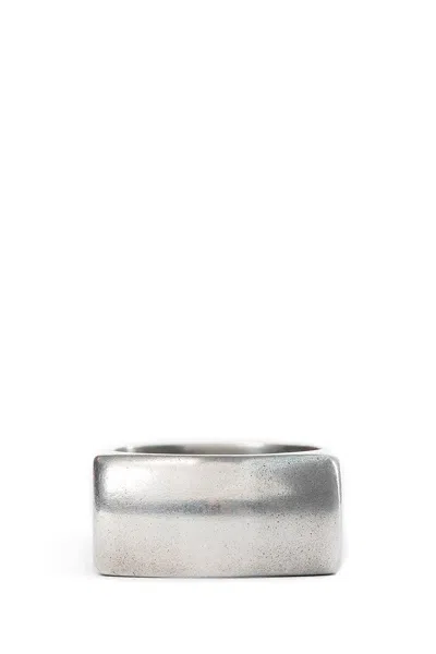 Ann Demeulemeester Man Silver Jewellery