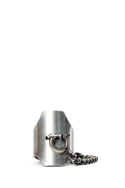 Ann Demeulemeester Man Silver Jewellery