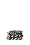 Ann Demeulemeester Man Silver Jewellery In Metallic