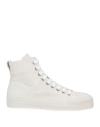 Ann Demeulemeester Man Sneakers White Size 7 Soft Leather In White