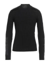 Ann Demeulemeester Man Turtleneck Black Size L Virgin Wool In Black