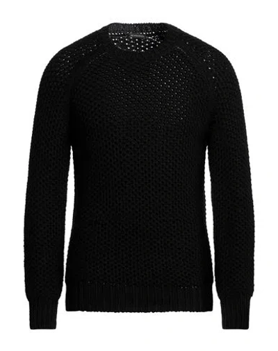 Ann Demeulemeester Man Sweater Black Size S Virgin Wool