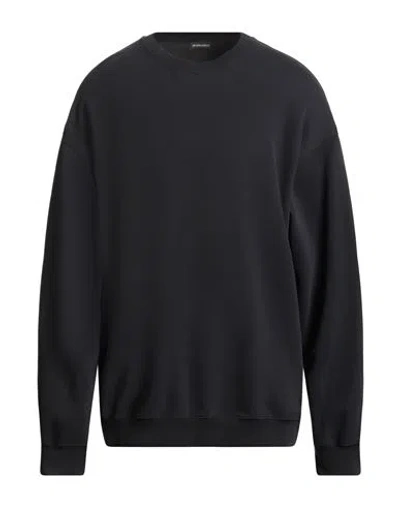 ANN DEMEULEMEESTER ANN DEMEULEMEESTER MAN SWEATSHIRT BLACK SIZE L COTTON