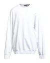 Ann Demeulemeester Man Sweatshirt White Size S Cotton In White