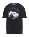 Ann Demeulemeester Man T-shirt Black Size S Cotton In Black