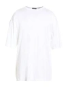 Ann Demeulemeester Man T-shirt White Size M Cotton In White