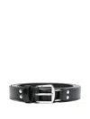 Ann Demeulemeester Leather Belt