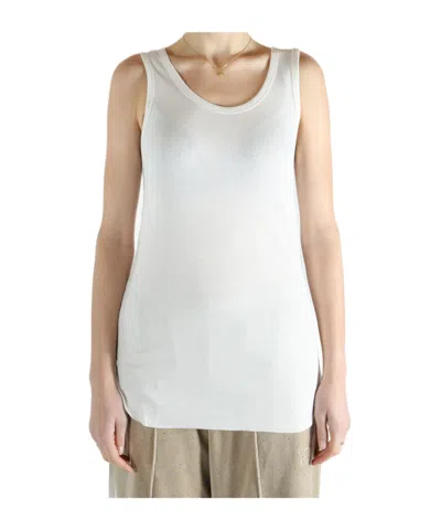 Ann Demeulemeester Mara Tank Top In White