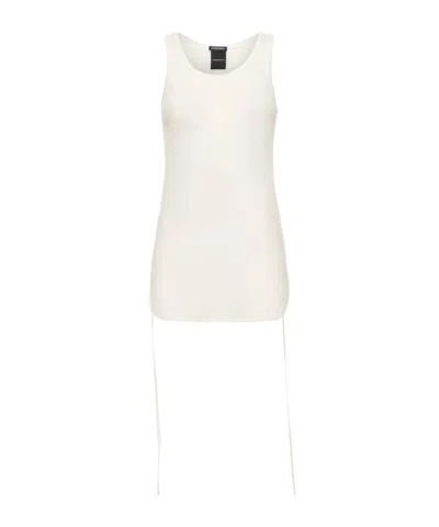 ANN DEMEULEMEESTER ANN DEMEULEMEESTER MARA WRINKLED CROPPED TANK TOP