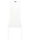 Ann Demeulemeester Mara Wrinkled Cropped Tank Top