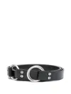 Ann Demeulemeester Adjustable Waist Belt In Black