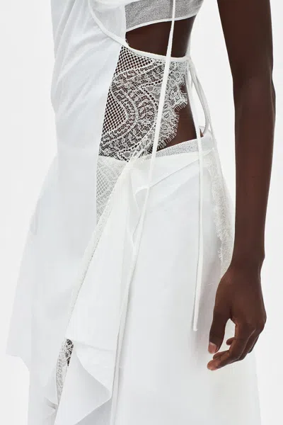 Ann Demeulemeester Maribel Slip Dress In Multicolor