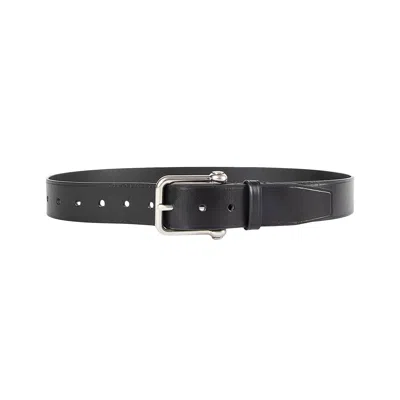 Pre-owned Ann Demeulemeester Marin Archive Buckle Belt 'black' | Women's Size 80