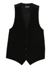 Ann Demeulemeester Martingale Weste In Black