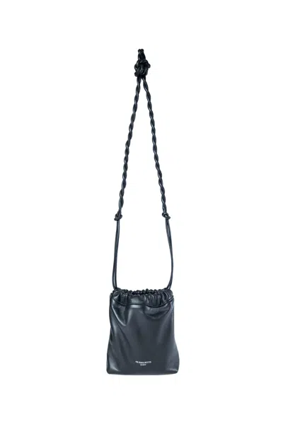 Ann Demeulemeester Marylin Medium Knot Bag In Black