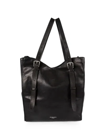 Ann Demeulemeester Medium Akim Shoulder Bag In Black