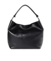 Ann Demeulemeester Medium Via Belt Leather Tote Bag In Black