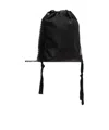 Ann Demeulemeester Medium Vide Soft Shoulder Bag In Black