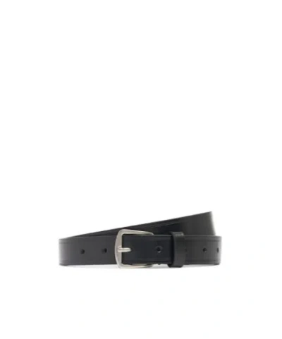 Ann Demeulemeester Medium-width Leather Belt In Black