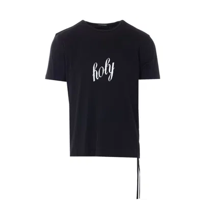 Ann Demeulemeester Baptist Printed Standard Fit T-shirt In Multicolor