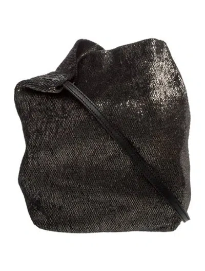 Pre-owned Ann Demeulemeester Messenger Bag In Black